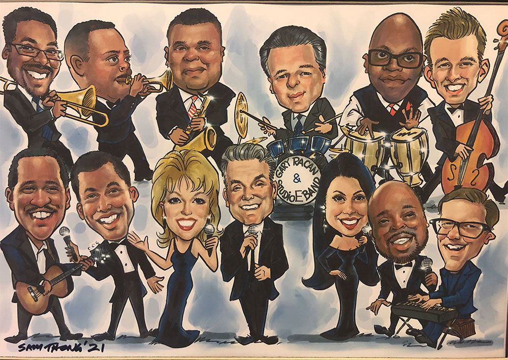 Gary Racan & the studio e band